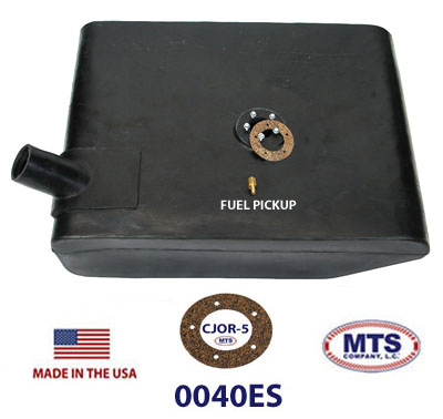 0040ES 1945-1964 Jeep CJ Fuel Tank - Image 2