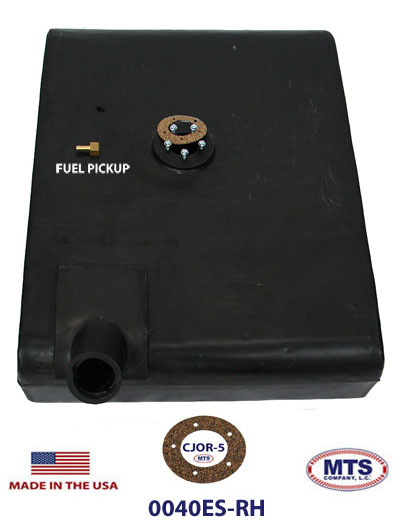 0040ES-RH 1945-1964 Jeep CJ Fuel Tank